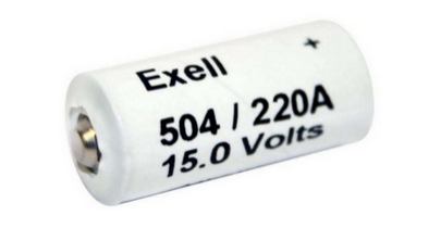 A220-504        Exell Batteries 15V Alkaline
